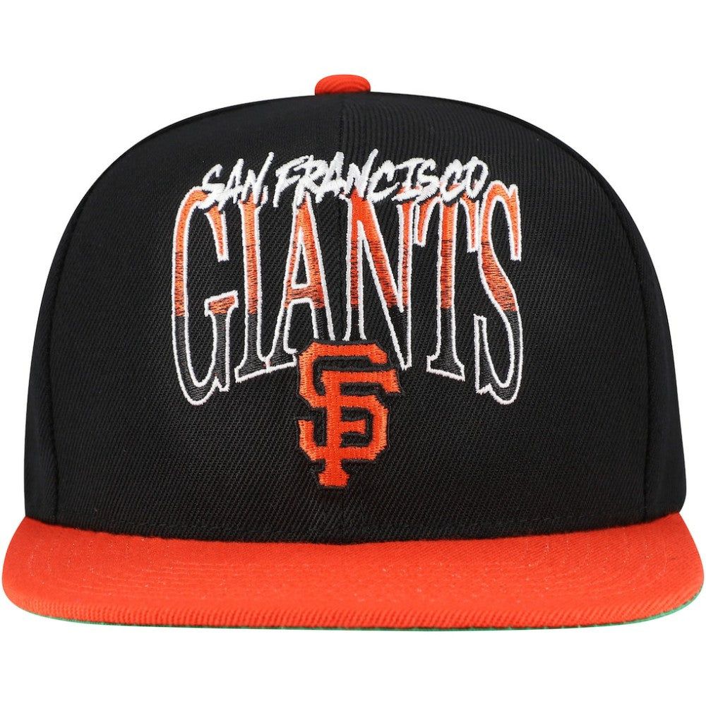San Francisco Giants Mitchell & Ness Rise Up Snapback Hat | MLB Outlet