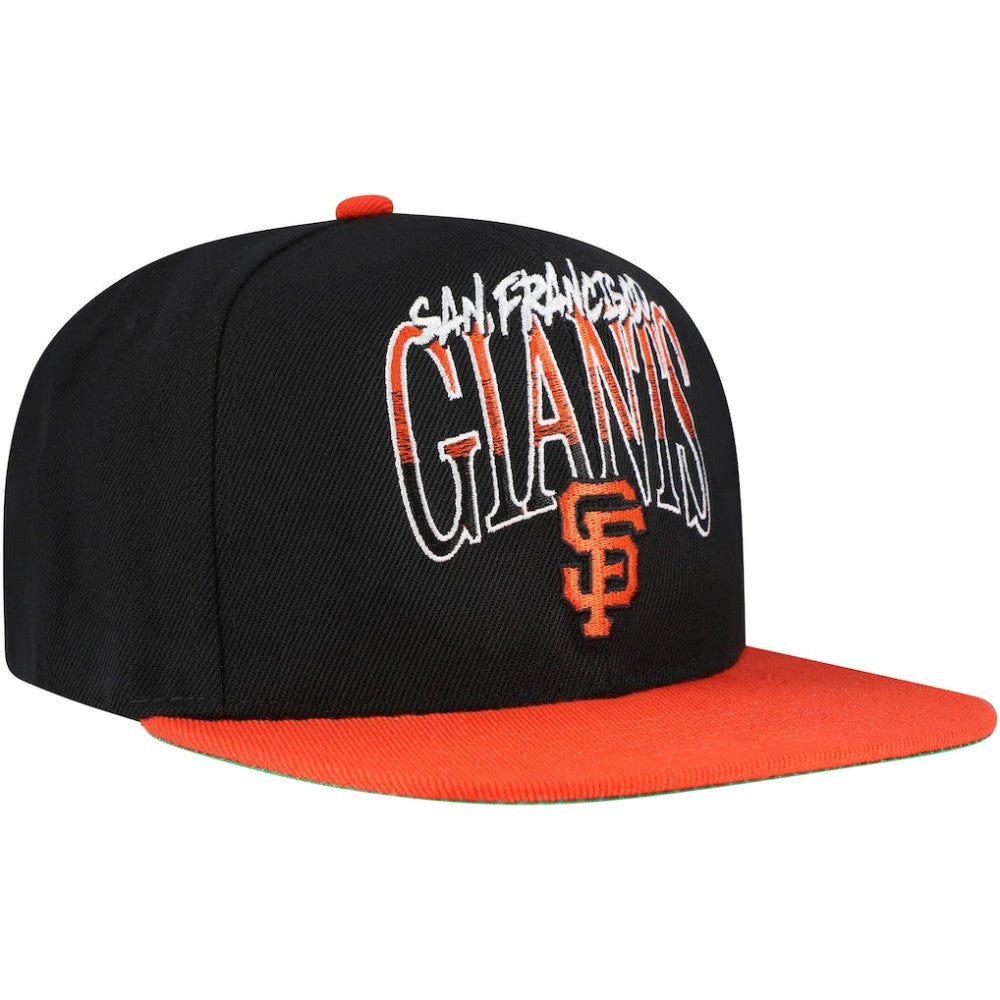 San Francisco Giants Mitchell & Ness Rise Up Snapback Hat | MLB Outlet