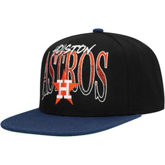 Houston Astros Mitchell & Ness Rise Up Snapback Hat | MLB On Sale