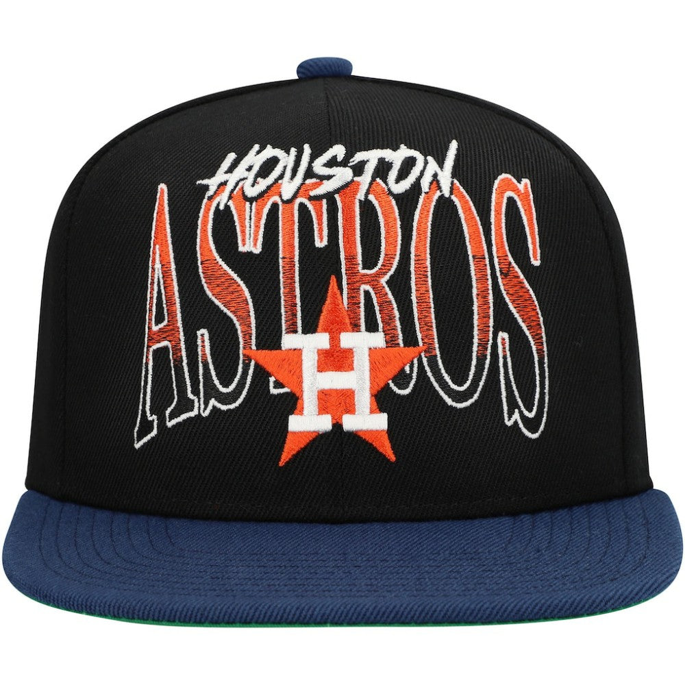 Houston Astros Mitchell & Ness Rise Up Snapback Hat | MLB On Sale