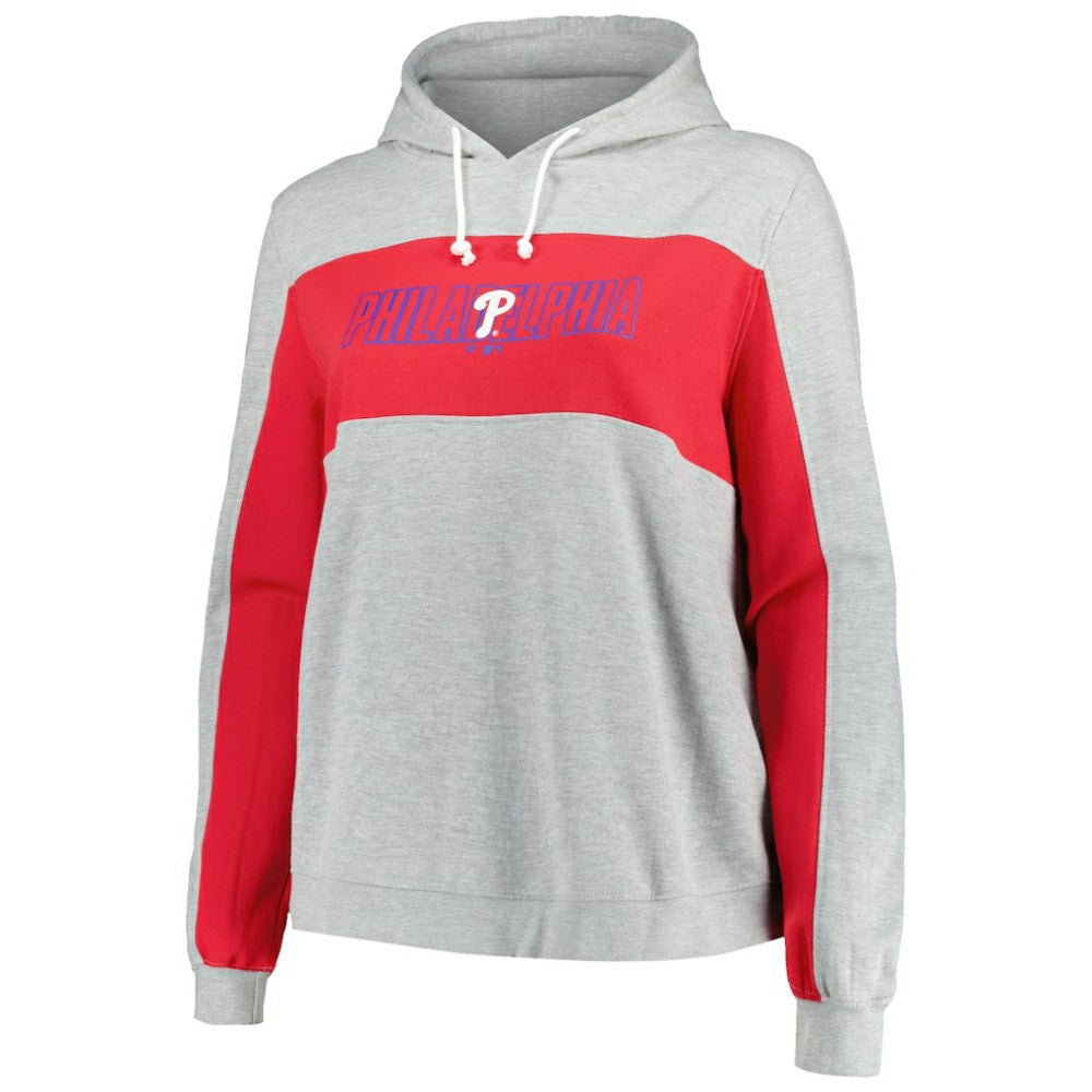 Philadelphia Phillies Profile Women's Plus Size Pullover Jersey Hoodie | MLB Shop