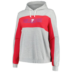 Philadelphia Phillies Profile Women's Plus Size Pullover Jersey Hoodie | MLB Shop