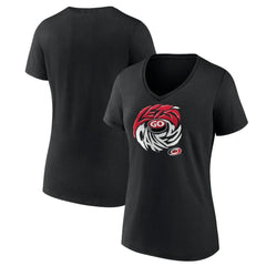 Carolina Hurricanes Women's Native V-Neck T-Shirt Sale
