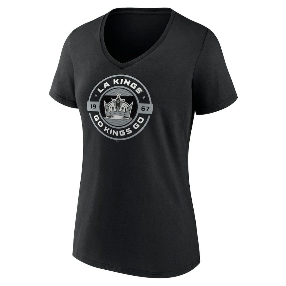 Los Angeles Kings Women's Native V-Neck T-Shirt On Sale