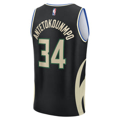 Giannis Antetokounmpo Milwaukee Bucks Fast Break Replica Player Jersey Discount