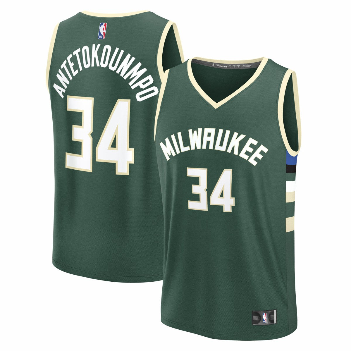 Giannis Antetokounmpo Milwaukee Bucks Youth Fast Break Replica Player Jersey On Sale