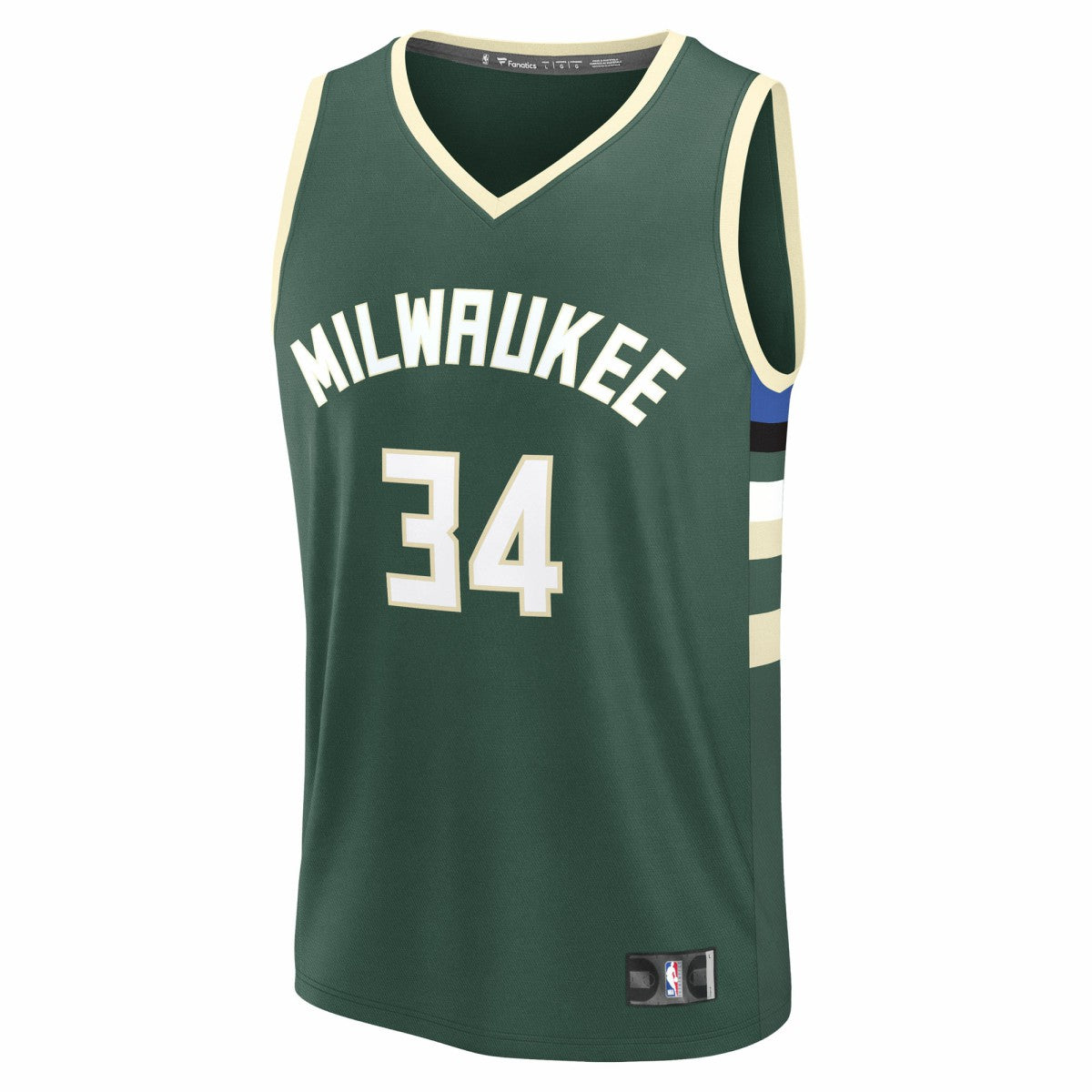 Giannis Antetokounmpo Milwaukee Bucks Youth Fast Break Replica Player Jersey On Sale