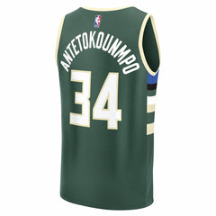 Giannis Antetokounmpo Milwaukee Bucks Youth Fast Break Replica Player Jersey On Sale