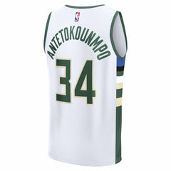 Giannis Antetokounmpo Milwaukee Bucks Youth Fast Break Replica Player Jersey Online