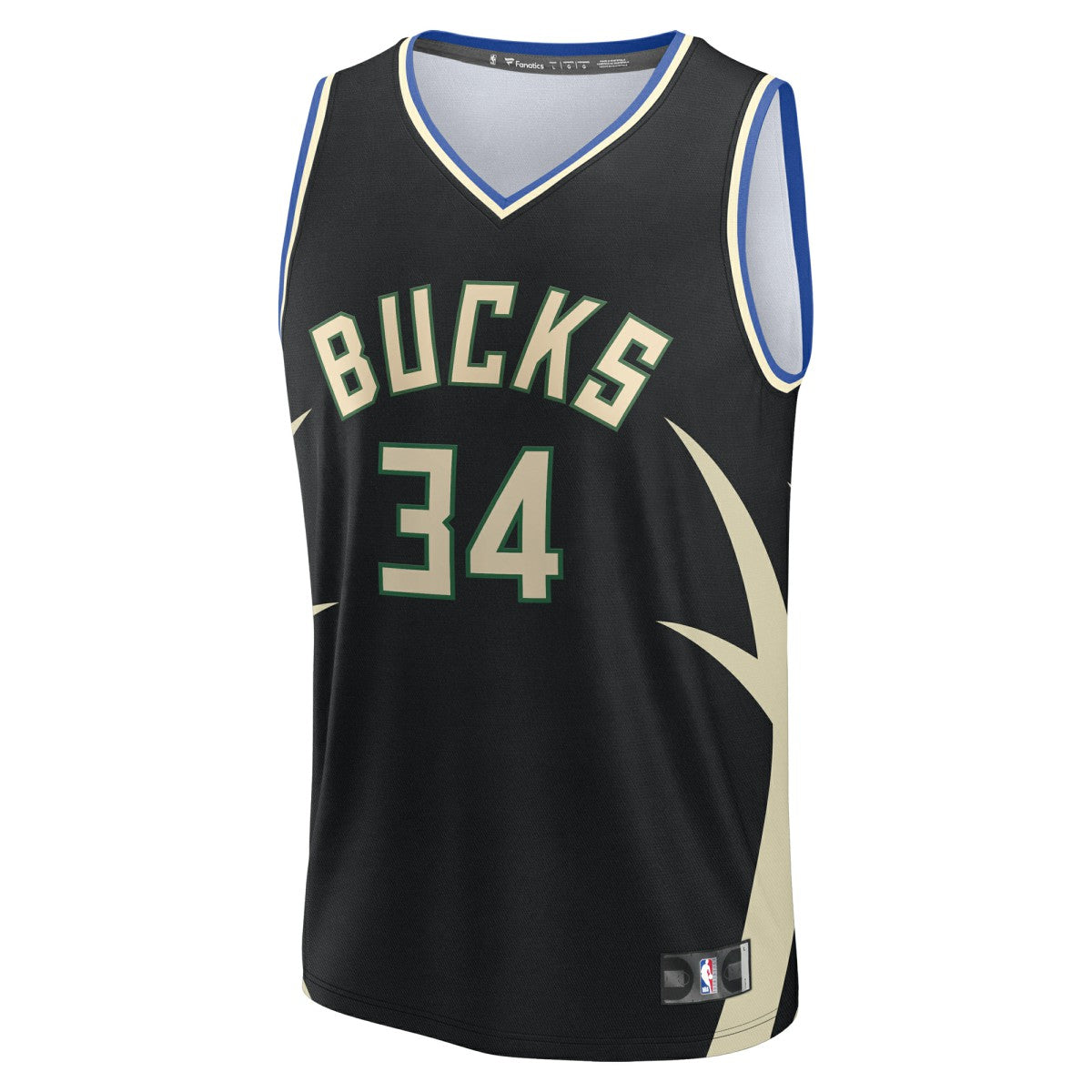 Giannis Antetokounmpo Milwaukee Bucks Youth Fast Break Replica Player Jersey Outlet