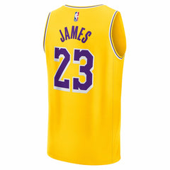 LeBron James Los Angeles Lakers Youth Fast Break Replica Player Jersey On Sale