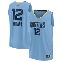 Ja Morant Memphis Grizzlies Youth Fast Break Replica Player Jersey On Sale