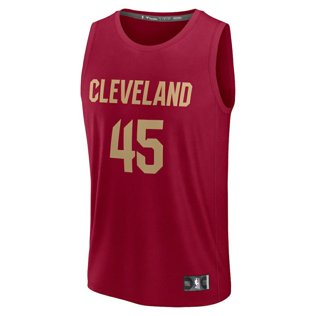 Donovan Mitchell Cleveland Cavaliers Youth Fast Break Replica Player Jersey sale For Sale