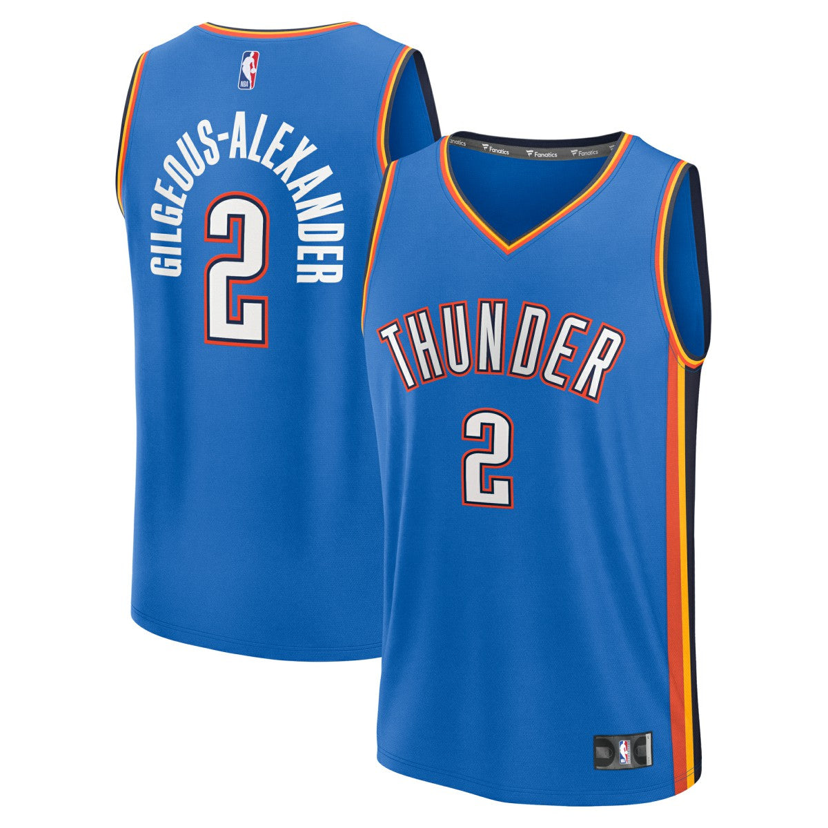 Shai Gilgeous-Alexander Oklahoma City Thunder Youth Fast Break Replica Player Jersey Discount