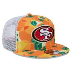 San Francisco 49ers New Era Citrus 9FIFTY Trucker Snapback Hat
