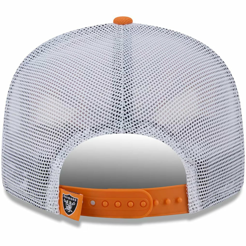 Las Vegas Raiders New Era Citrus 9FIFTY Trucker Snapback Hat