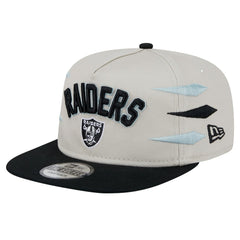 Las Vegas Raiders New Era Athletic Golfer Snapback Hat