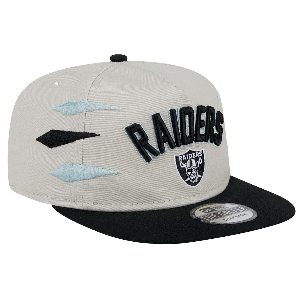 Las Vegas Raiders New Era Athletic Golfer Snapback Hat