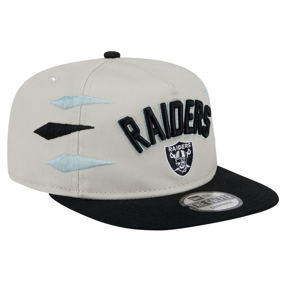 Las Vegas Raiders New Era Athletic Golfer Snapback Hat