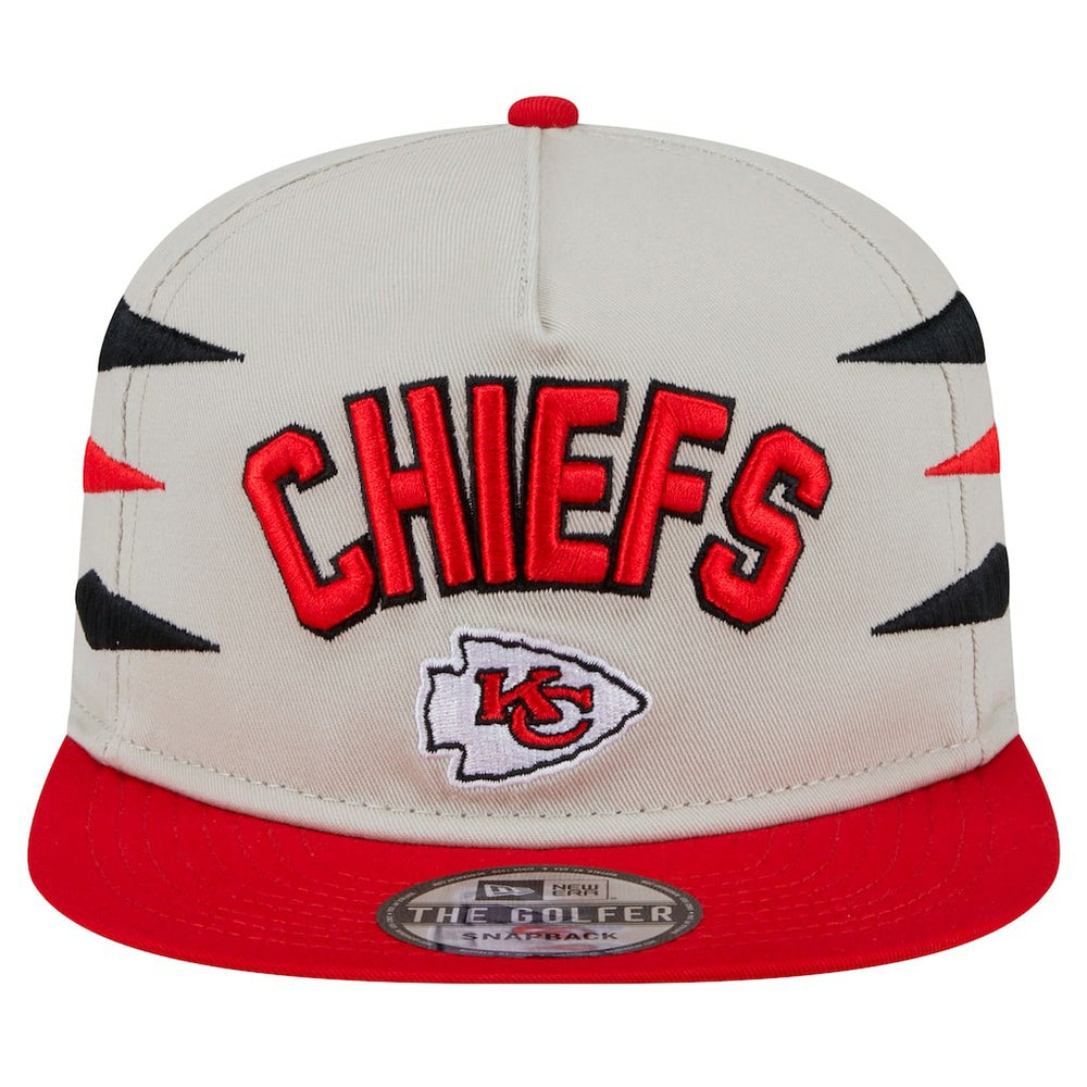 Kansas City Chiefs New Era Athletic Golfer Snapback Hat