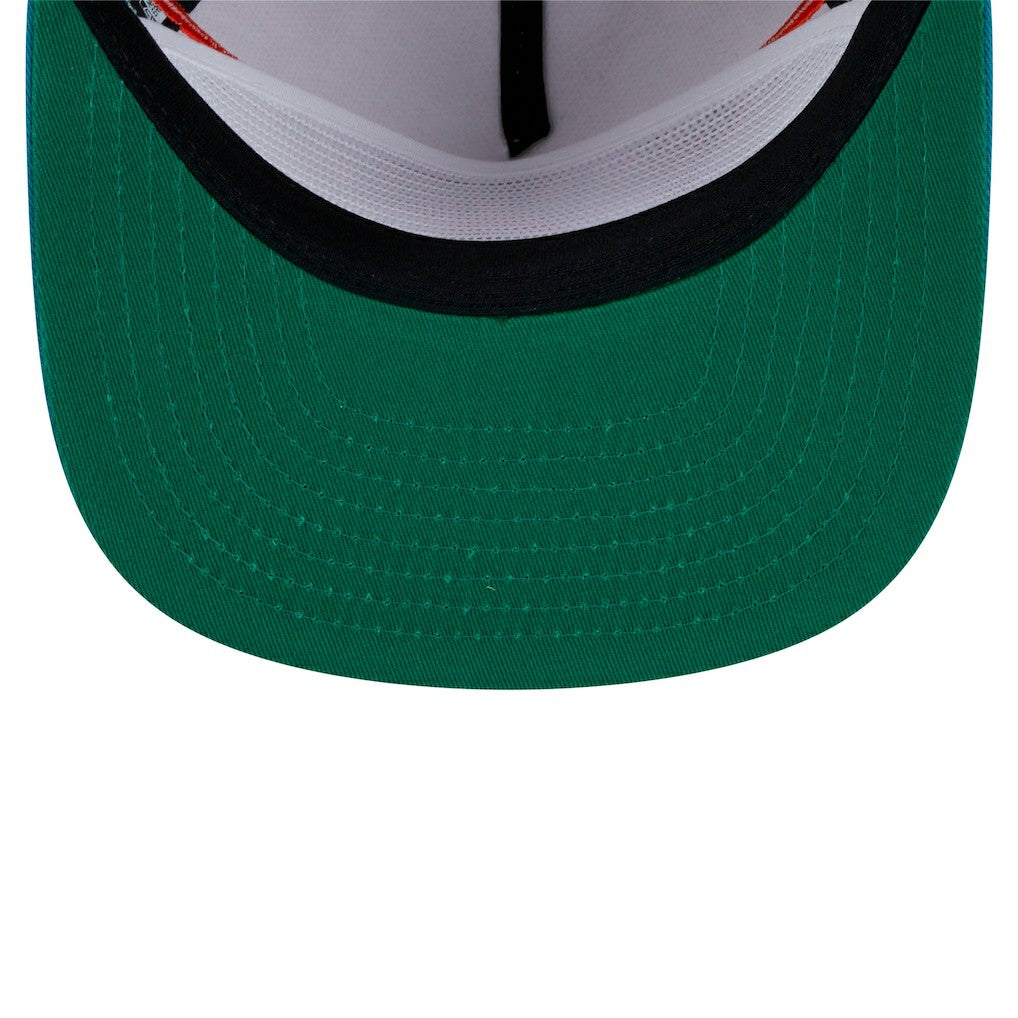 Miami Dolphins New Era Athletic Golfer Snapback Hat