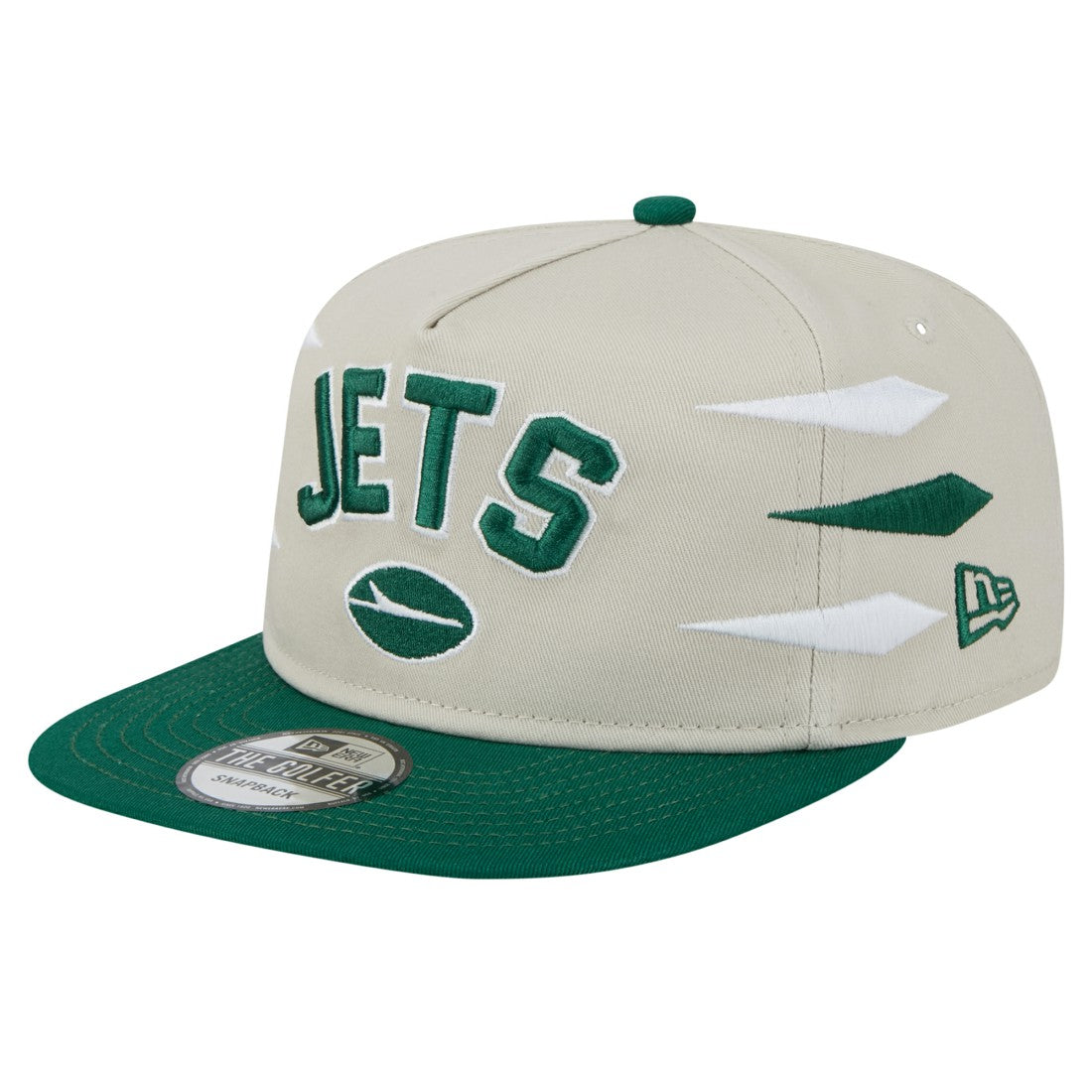 New York Jets New Era Athletic Golfer Snapback Hat