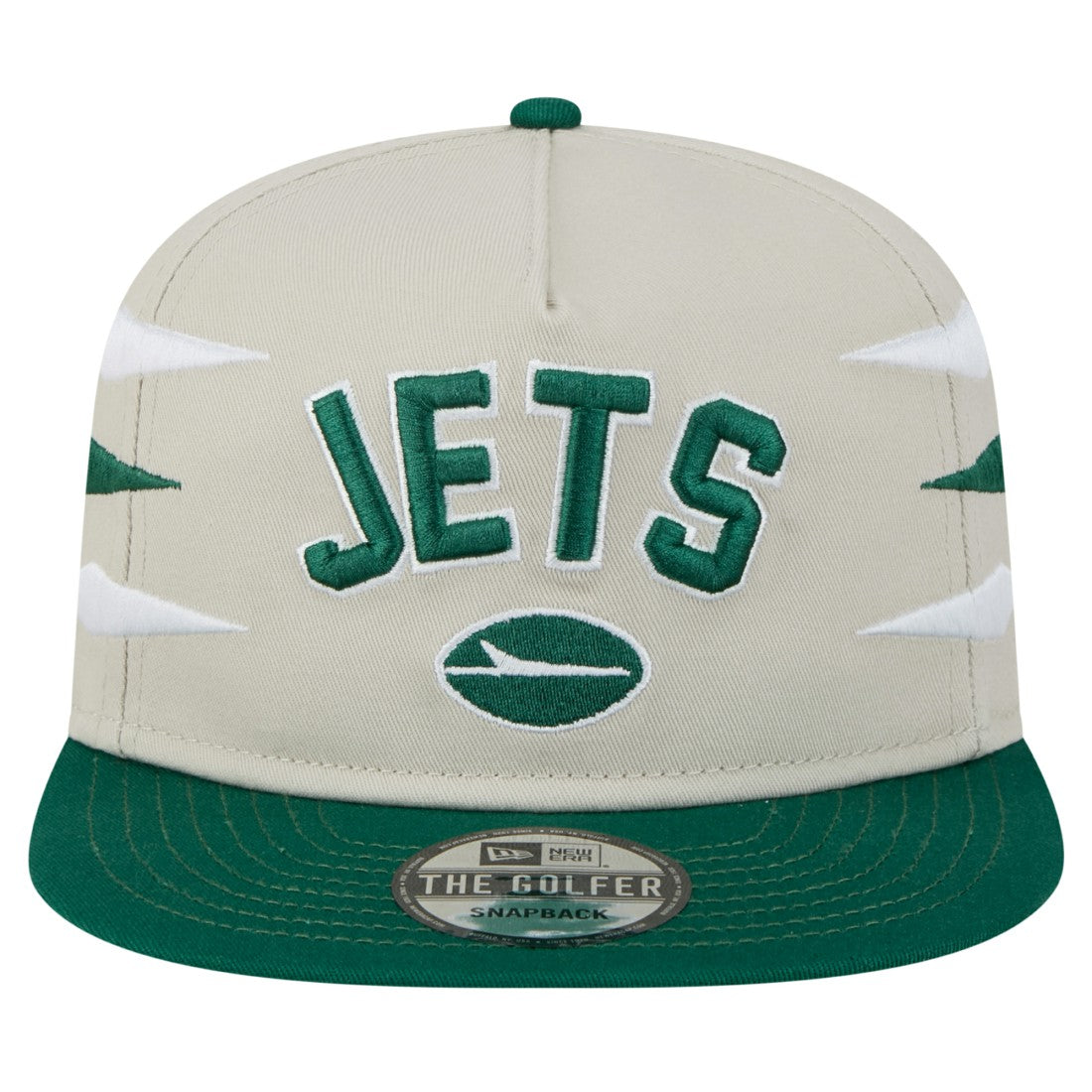New York Jets New Era Athletic Golfer Snapback Hat