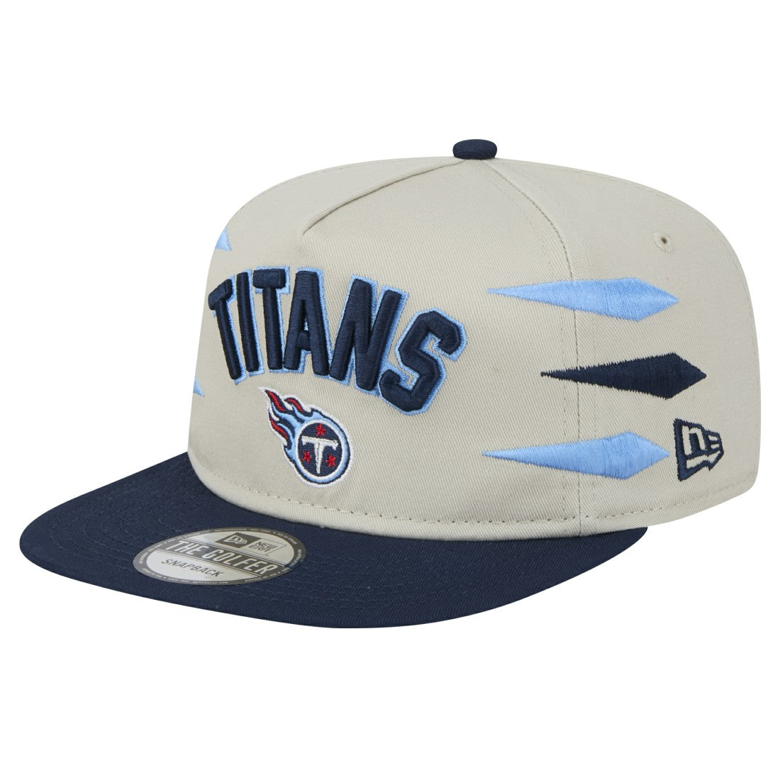 Tennessee Titans New Era Athletic Golfer Snapback Hat