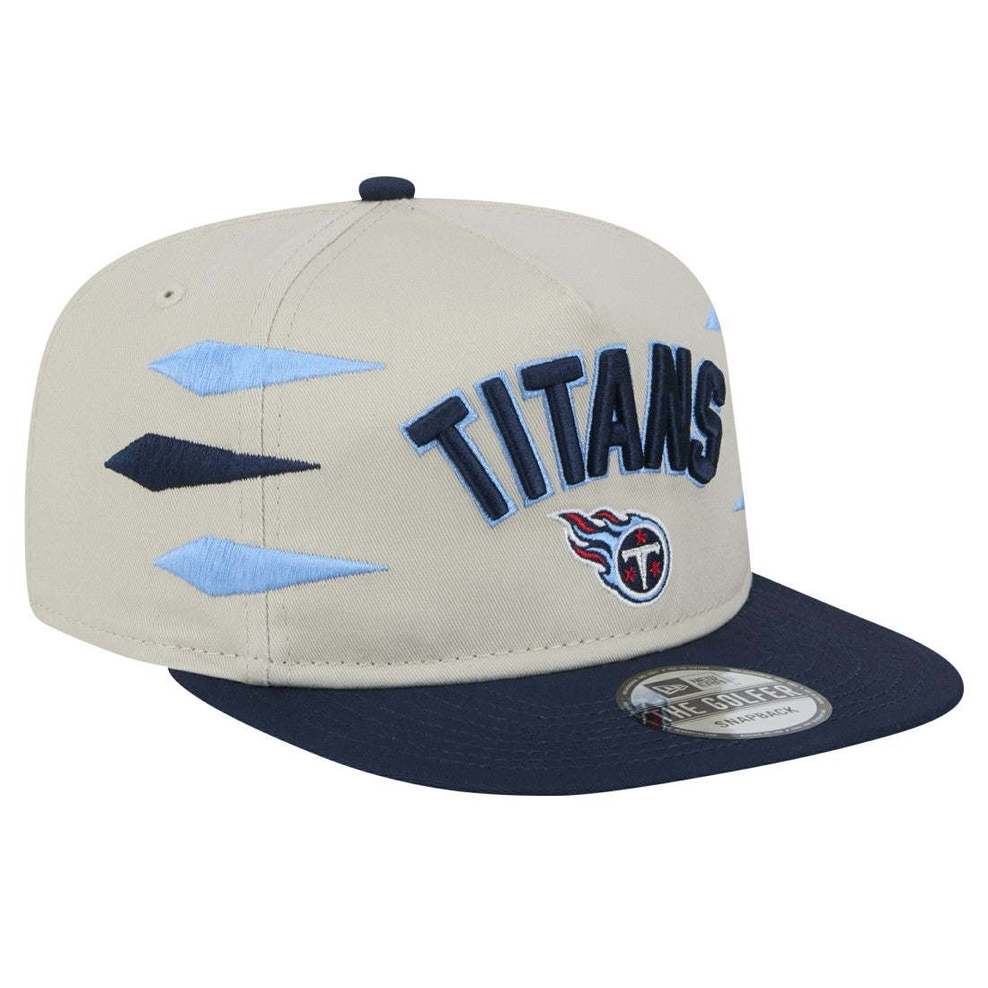 Tennessee Titans New Era Athletic Golfer Snapback Hat