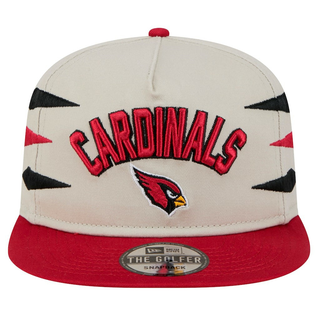 Arizona Cardinals New Era Athletic Golfer Snapback Hat