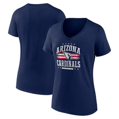 Arizona Cardinals  Women's Americana Team V-Neck T-Shirt