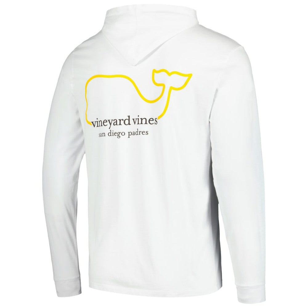 San Diego Padres Vineyard Vines Long Sleeve Hoodie T-Shirt | MLB Outlet