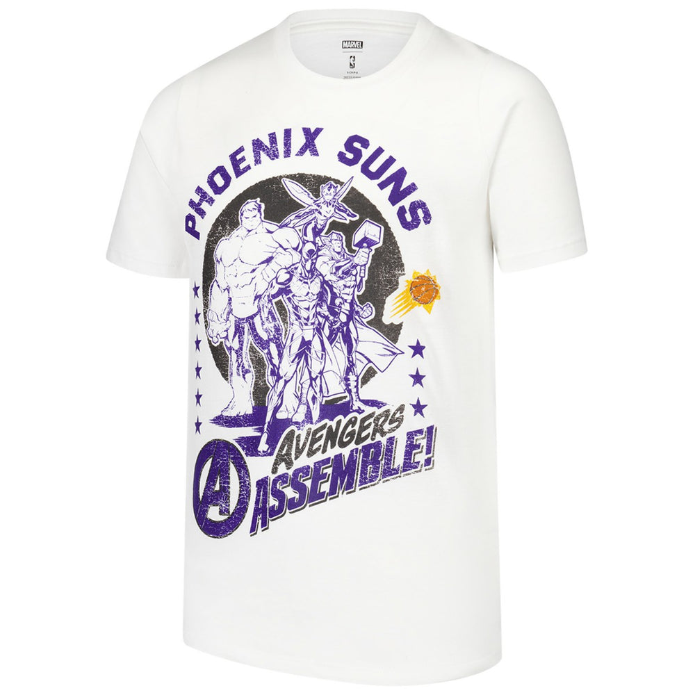 Phoenix Suns Youth NBA x Marvel Avengers Squad T-Shirt For Sale