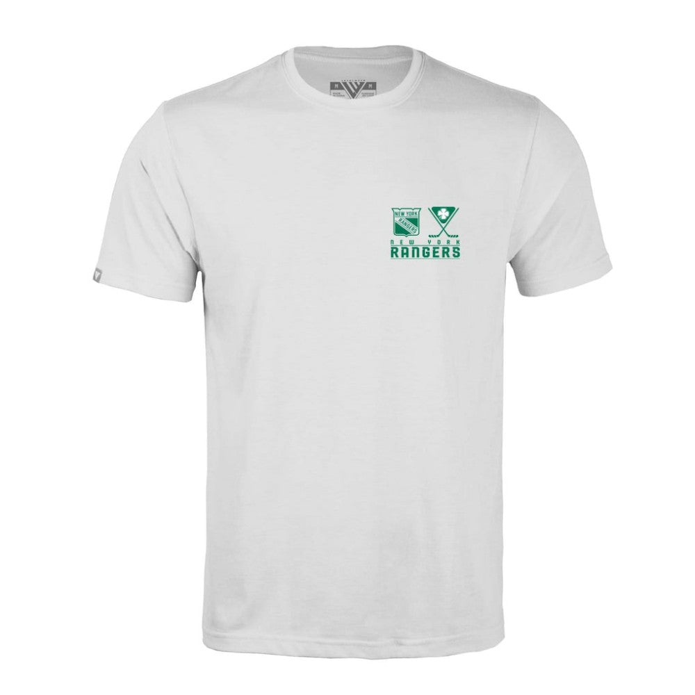 New York Rangers Levelwear St. Patrick's Day Richmond T-Shirt Outlet