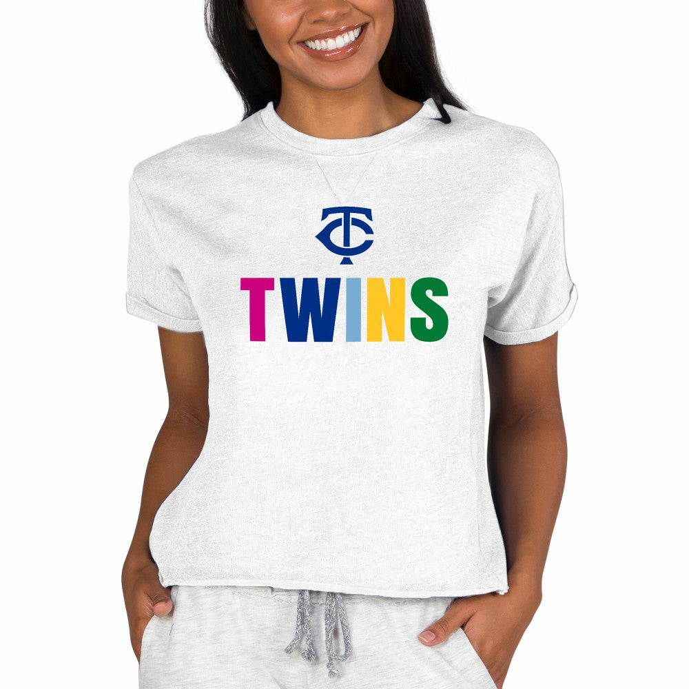Minnesota Twins Concepts Sport Women's Mainstream Terry Sweatshirt | MLB Sale