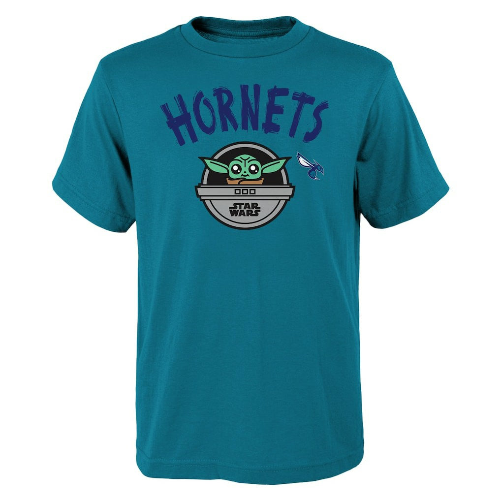 Charlotte Hornets Youth Star Wars The Child T-Shirt For Sale