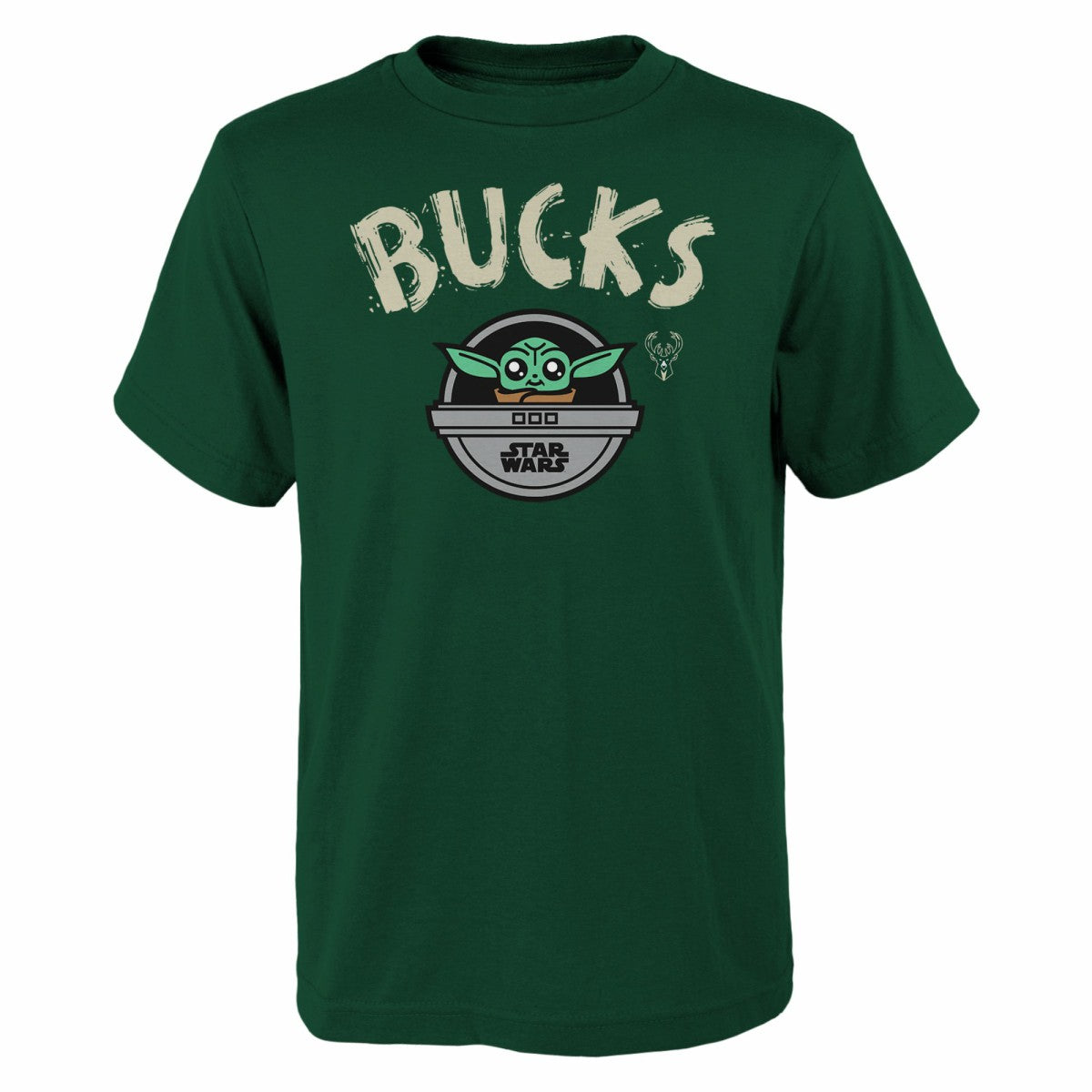 Milwaukee Bucks Youth Star Wars The Child T-Shirt On Sale