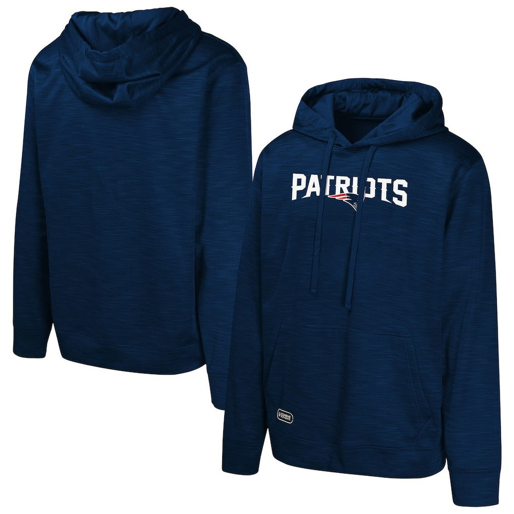 New England Patriots  Streak Fleece Pullover Hoodie