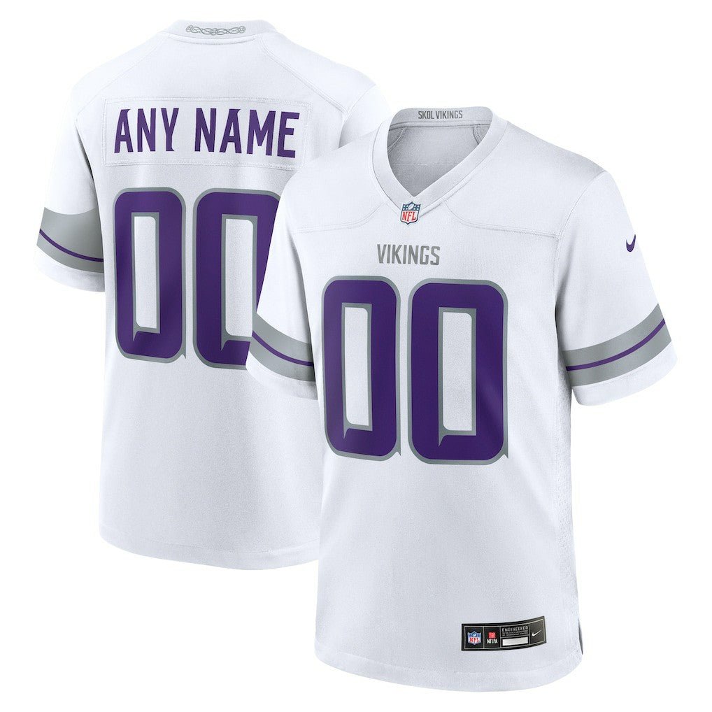 Minnesota Vikings Nike Alternate Custom Game Jersey