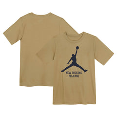 New Orleans Pelicans Jordan Brand Preschool Essential Jumpman T-Shirt On Sale