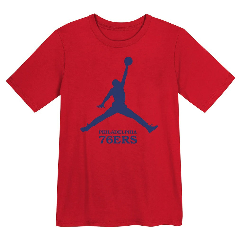 Philadelphia 76ers Jordan Brand Preschool Essential Jumpman T-Shirt On Sale