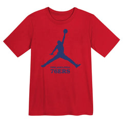 Philadelphia 76ers Jordan Brand Preschool Essential Jumpman T-Shirt On Sale