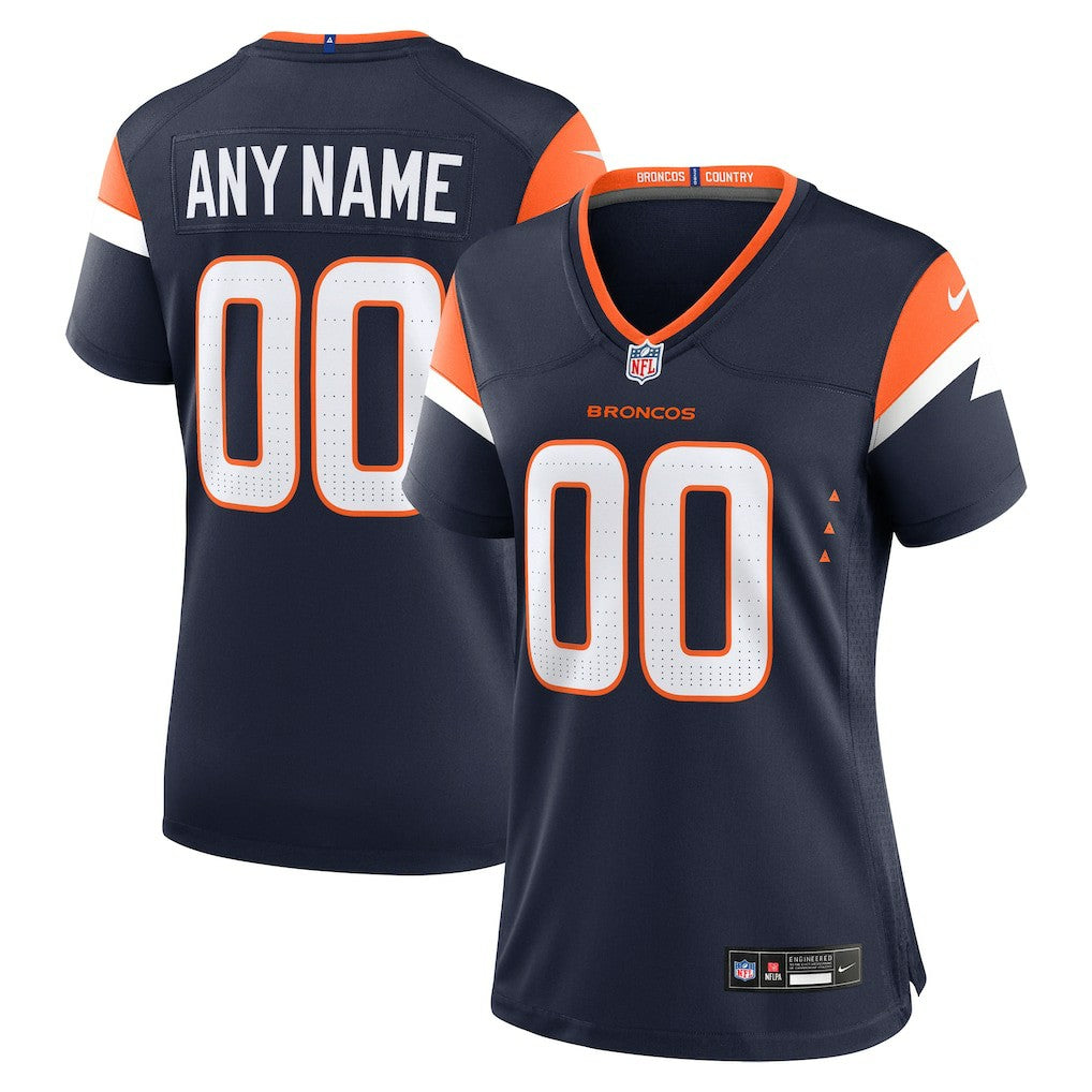 Denver Broncos Nike Women's Alternate Mile High Collection Custom Game Jersey