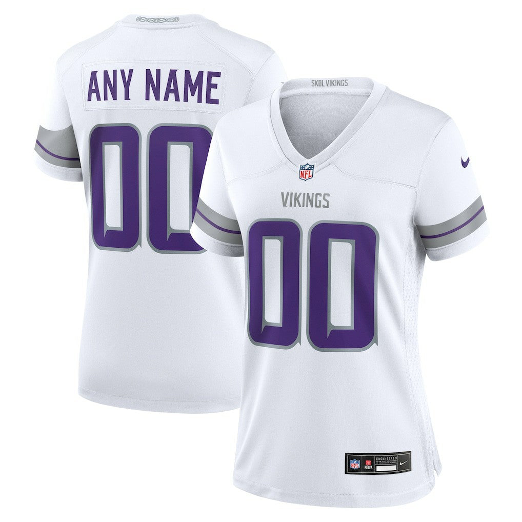 Minnesota Vikings Nike Women's Alternate Custom Game Jersey