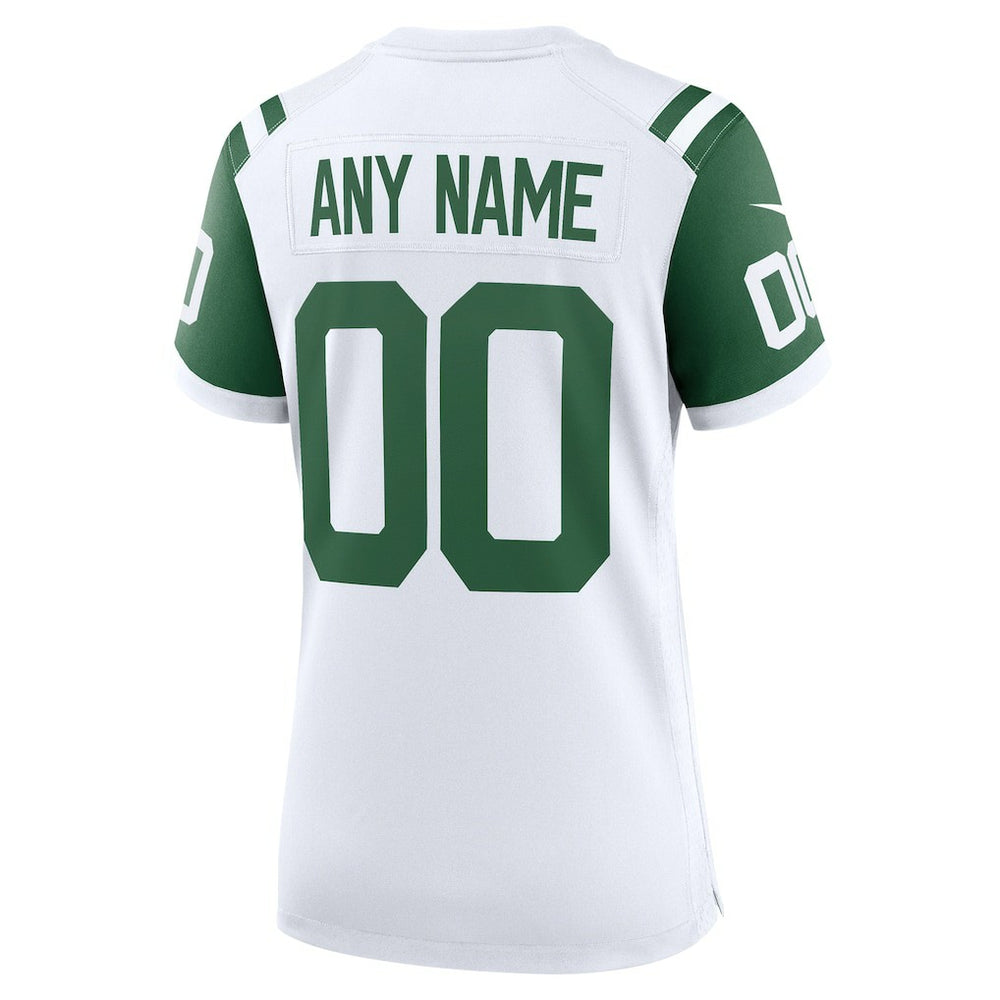 New York Jets Nike Women's Classic Alternate Custom Replica Jersey