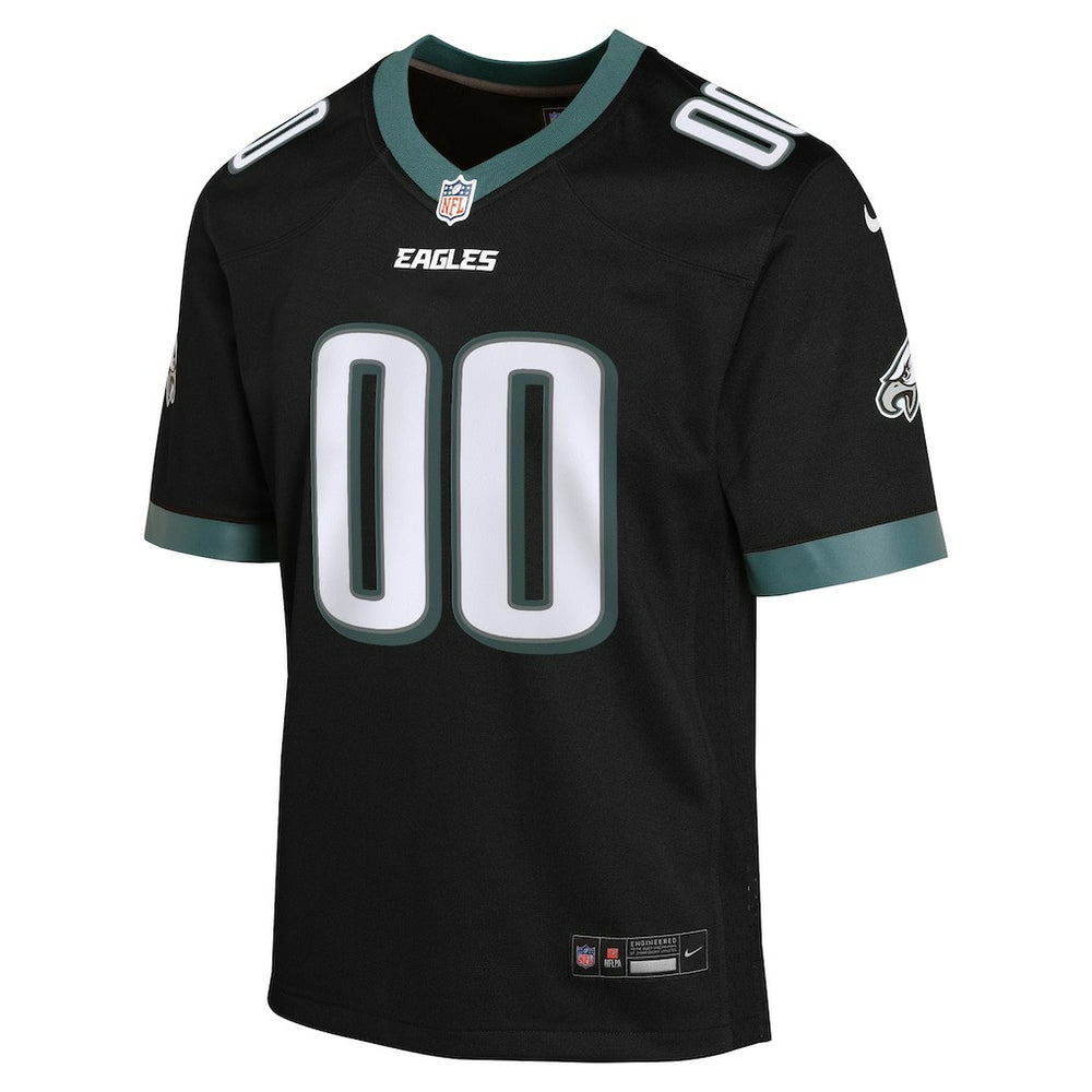 Philadelphia Eagles Nike Youth Alternate Custom Game Jersey