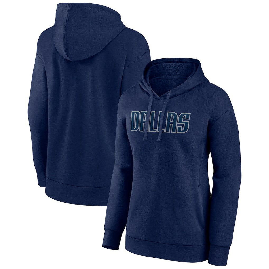Dallas Mavericks Women's Wordmark Pullover Hoodie sale On Sale