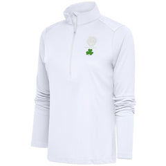 Boston Celtics Antigua Women's Shamrock Tribute Half-Zip Pullover Top Online