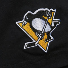 Mario Lemieux Pittsburgh Penguins Mitchell & Ness Premium Nickname Vintage Logo T-Shirt For Sale