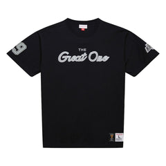 Wayne Gretzky Los Angeles Kings Mitchell & Ness Premium Nickname Vintage Logo T-Shirt On Sale